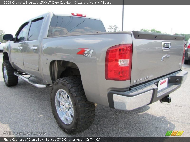 Graystone Metallic / Ebony 2008 Chevrolet Silverado 1500 LT Crew Cab 4x4