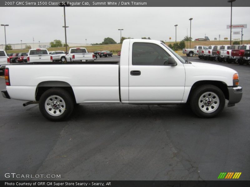  2007 Sierra 1500 Classic SL Regular Cab Summit White