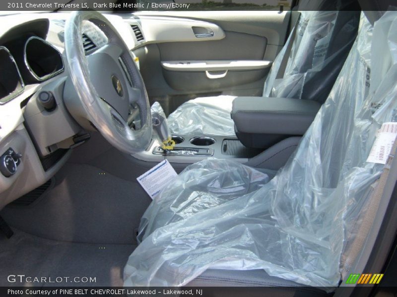 Dark Blue Metallic / Ebony/Ebony 2011 Chevrolet Traverse LS