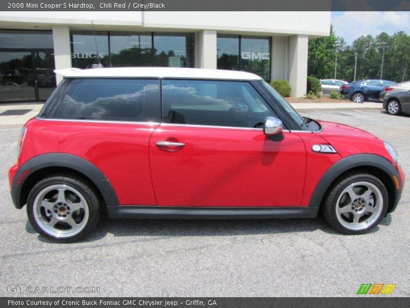 Chili Red / Grey/Black 2008 Mini Cooper S Hardtop