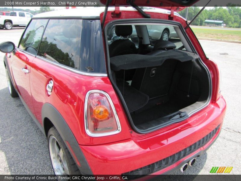 Chili Red / Grey/Black 2008 Mini Cooper S Hardtop