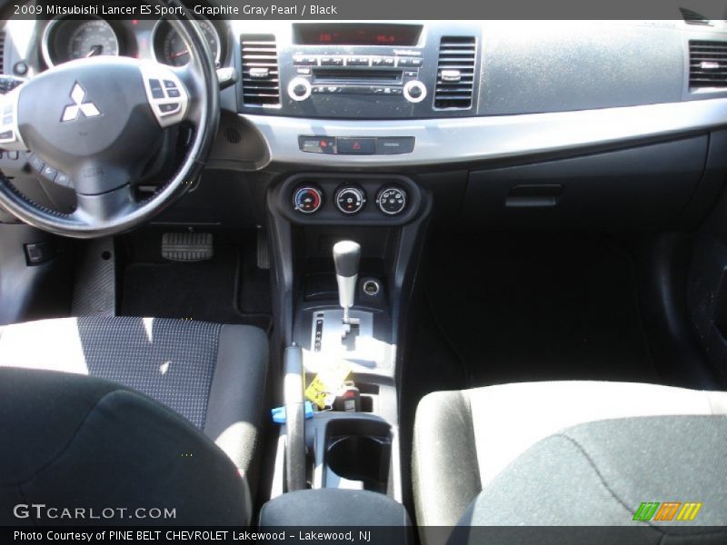 Graphite Gray Pearl / Black 2009 Mitsubishi Lancer ES Sport