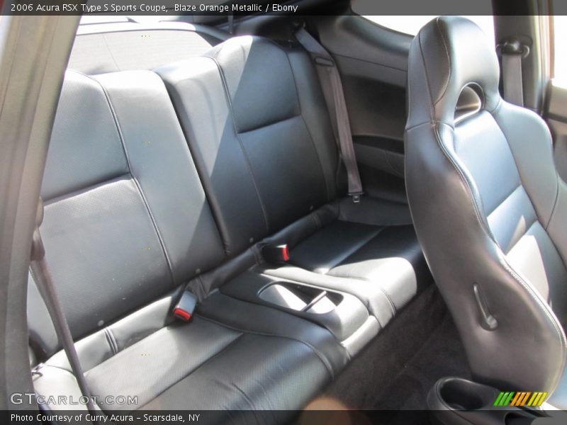 Blaze Orange Metallic / Ebony 2006 Acura RSX Type S Sports Coupe