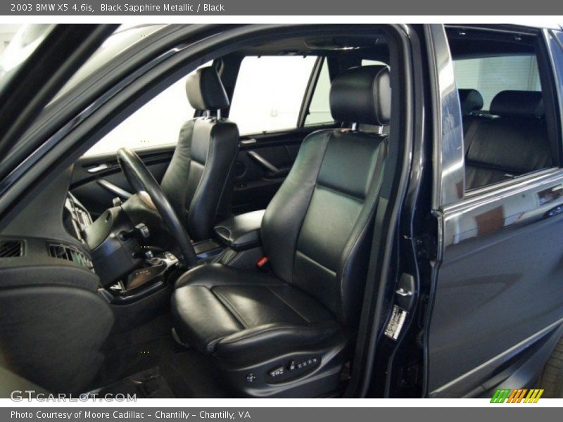 Black Sapphire Metallic / Black 2003 BMW X5 4.6is