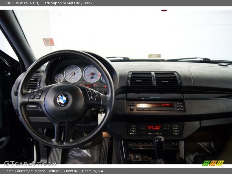 Black Sapphire Metallic / Black 2003 BMW X5 4.6is