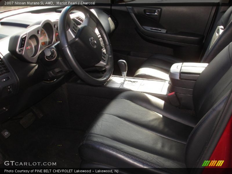 Merlot Pearl / Charcoal 2007 Nissan Murano SL AWD