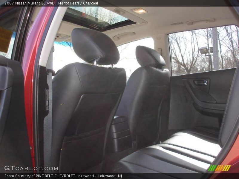 Merlot Pearl / Charcoal 2007 Nissan Murano SL AWD