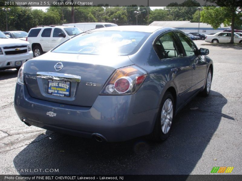 Ocean Gray / Charcoal 2010 Nissan Altima 2.5 S