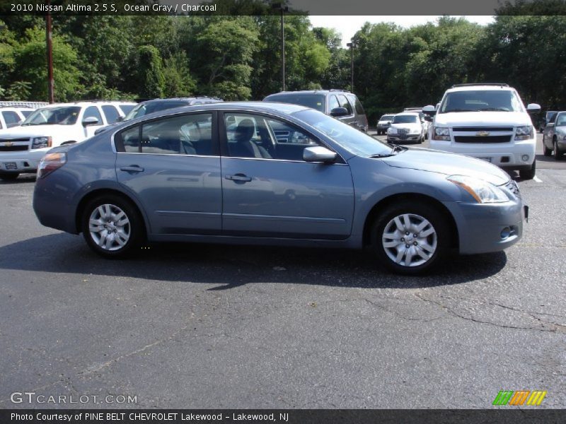 Ocean Gray / Charcoal 2010 Nissan Altima 2.5 S