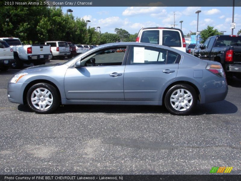 Ocean Gray / Charcoal 2010 Nissan Altima 2.5 S