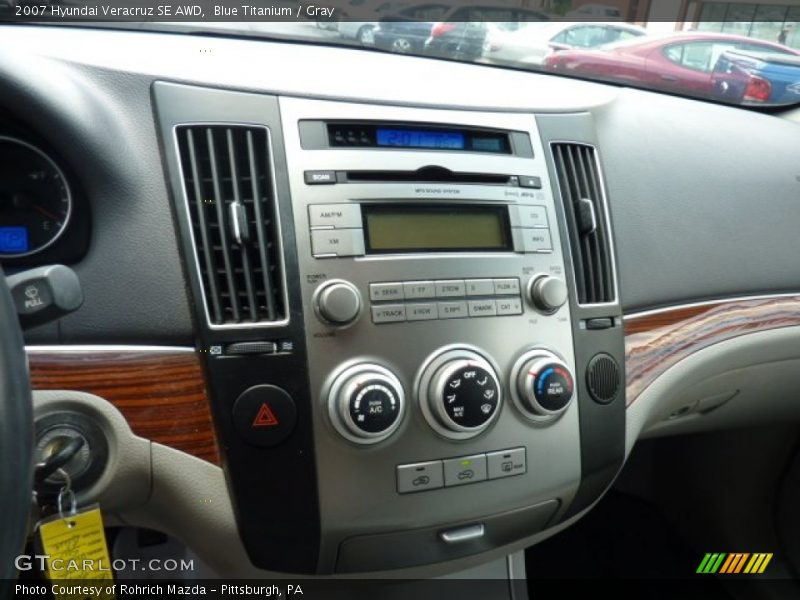 Blue Titanium / Gray 2007 Hyundai Veracruz SE AWD