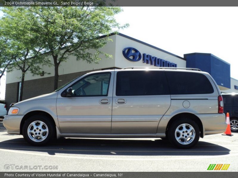 Sand Beige / Beige 2004 Oldsmobile Silhouette GL