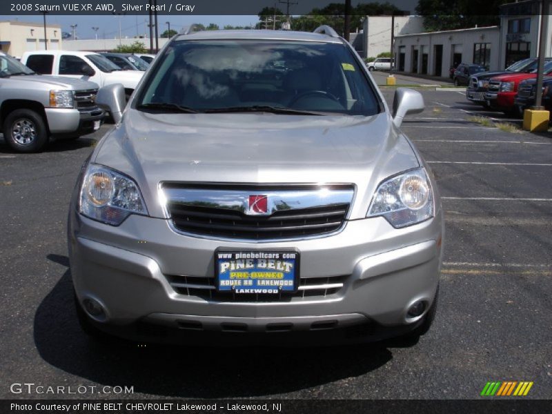 Silver Pearl / Gray 2008 Saturn VUE XR AWD