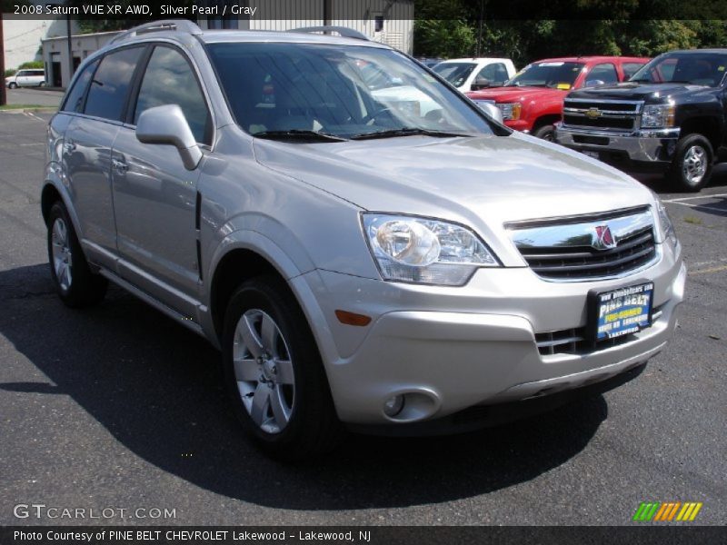Silver Pearl / Gray 2008 Saturn VUE XR AWD