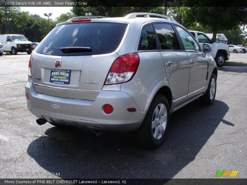 Silver Pearl / Gray 2008 Saturn VUE XR AWD
