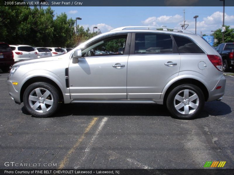 Silver Pearl / Gray 2008 Saturn VUE XR AWD