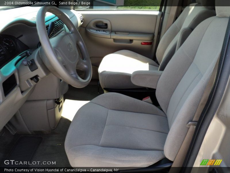 Sand Beige / Beige 2004 Oldsmobile Silhouette GL