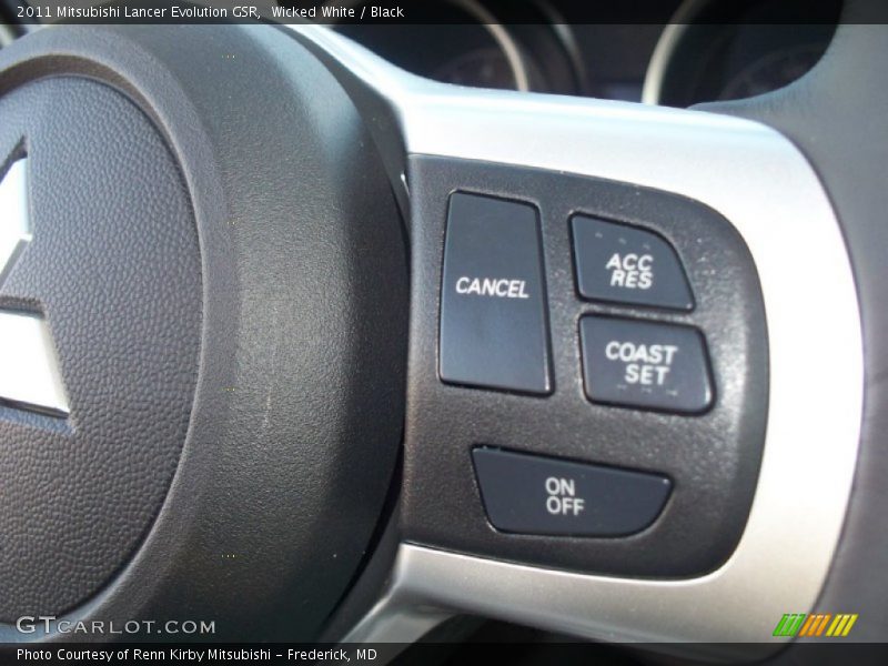 Controls of 2011 Lancer Evolution GSR
