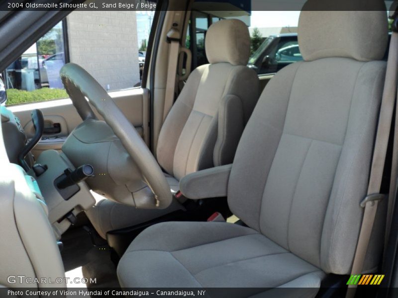 Sand Beige / Beige 2004 Oldsmobile Silhouette GL