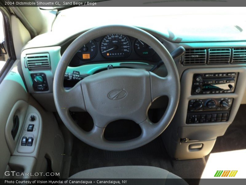 Sand Beige / Beige 2004 Oldsmobile Silhouette GL