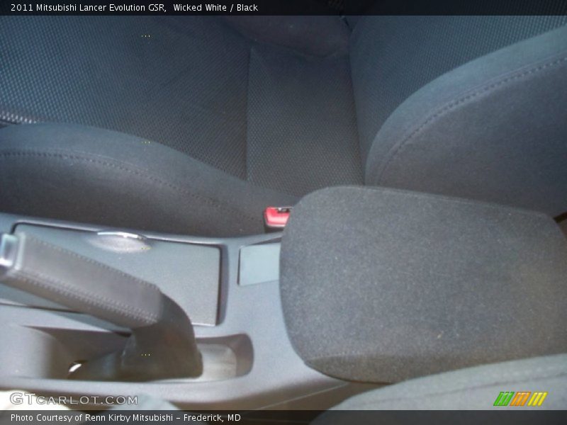 Wicked White / Black 2011 Mitsubishi Lancer Evolution GSR
