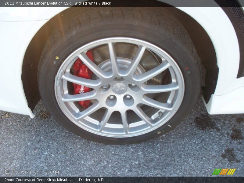  2011 Lancer Evolution GSR Wheel