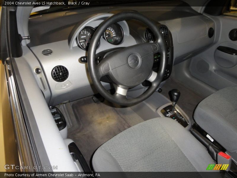 Gray Interior - 2004 Aveo LS Hatchback 