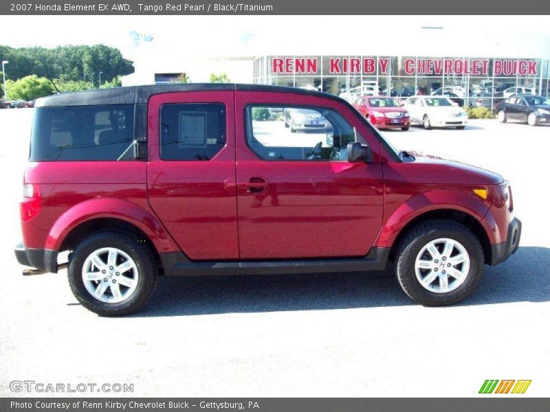 Tango Red Pearl / Black/Titanium 2007 Honda Element EX AWD