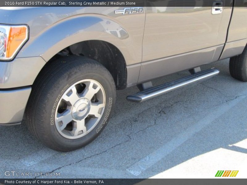 Sterling Grey Metallic / Medium Stone 2010 Ford F150 STX Regular Cab