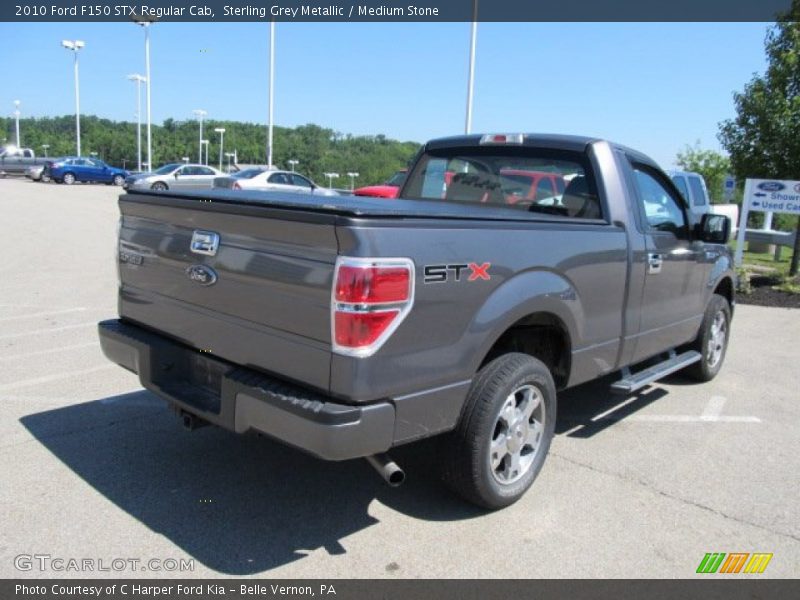 Sterling Grey Metallic / Medium Stone 2010 Ford F150 STX Regular Cab