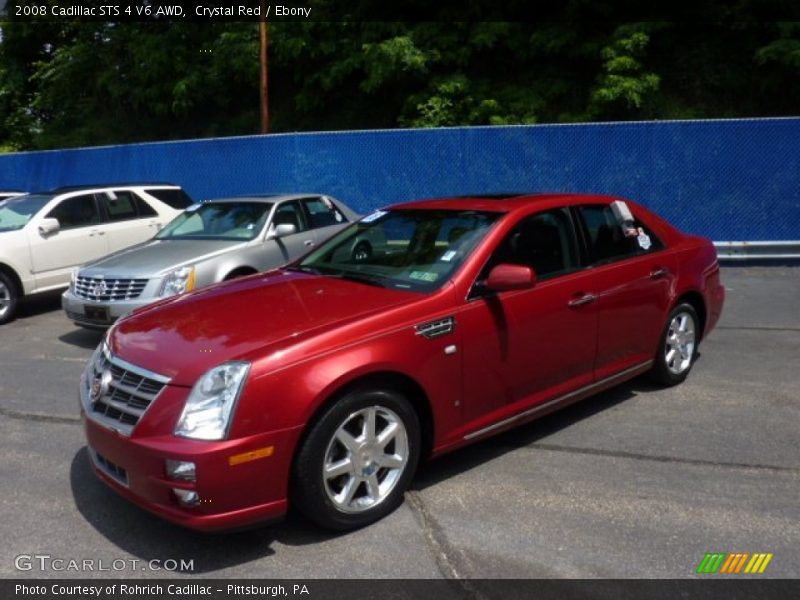 Front 3/4 View of 2008 STS 4 V6 AWD