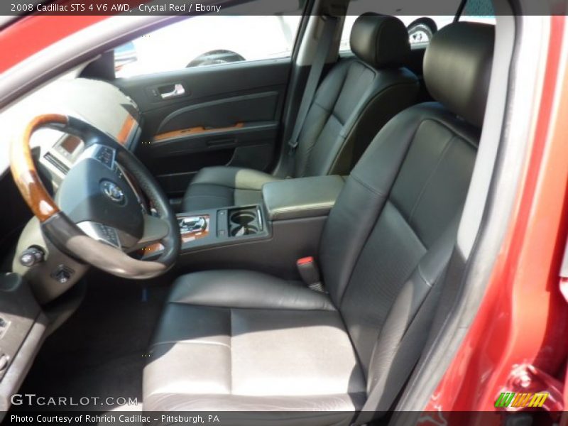  2008 STS 4 V6 AWD Ebony Interior