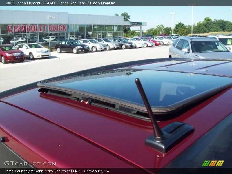 Tango Red Pearl / Black/Titanium 2007 Honda Element EX AWD