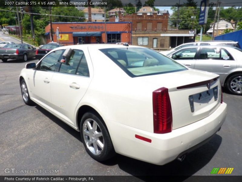 White Diamond / Cashmere 2007 Cadillac STS 4 V6 AWD
