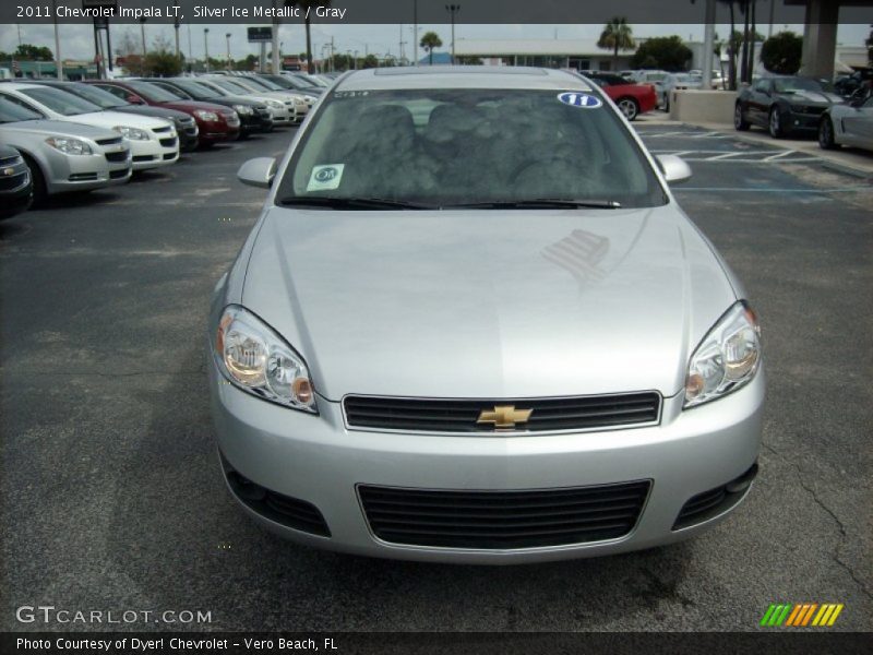 Silver Ice Metallic / Gray 2011 Chevrolet Impala LT