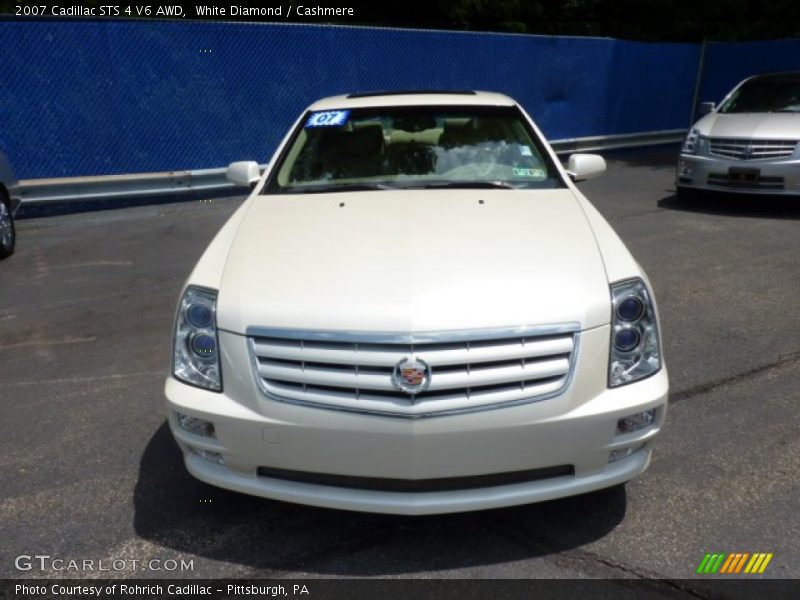 White Diamond / Cashmere 2007 Cadillac STS 4 V6 AWD