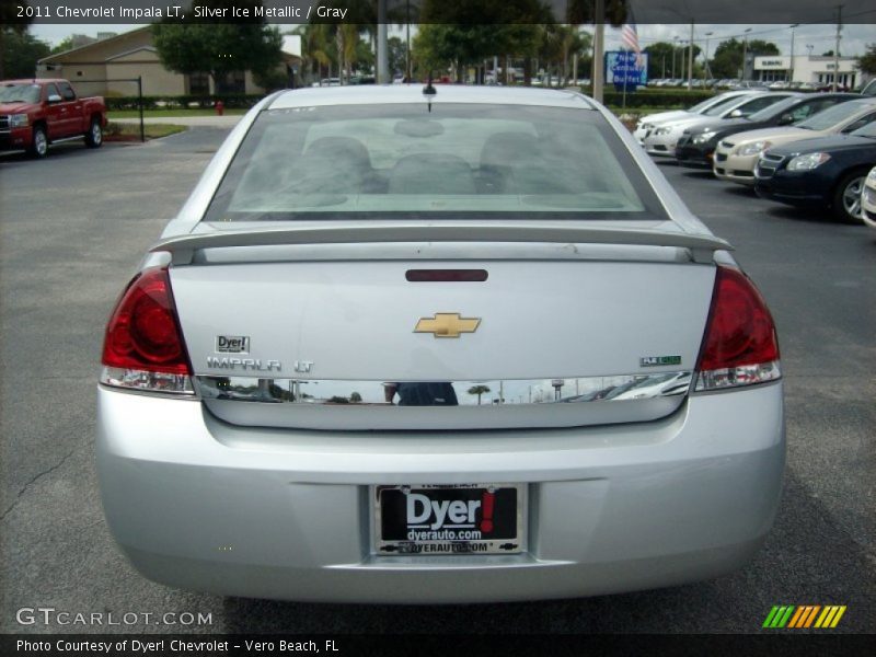 Silver Ice Metallic / Gray 2011 Chevrolet Impala LT