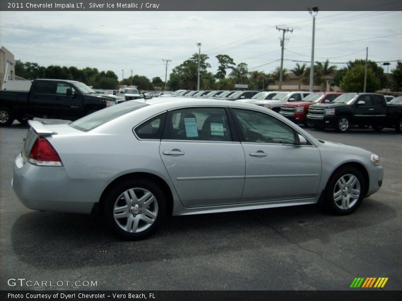 Silver Ice Metallic / Gray 2011 Chevrolet Impala LT