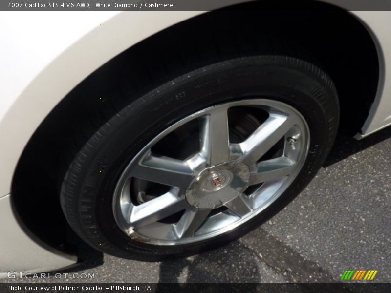 White Diamond / Cashmere 2007 Cadillac STS 4 V6 AWD