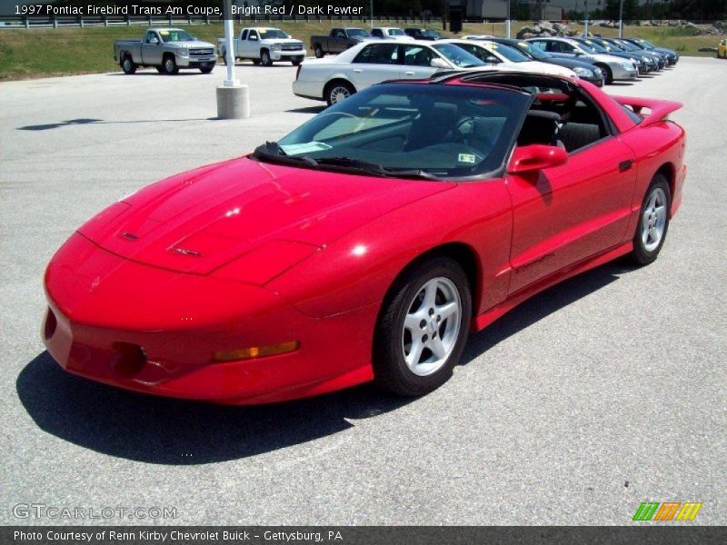 Bright Red / Dark Pewter 1997 Pontiac Firebird Trans Am Coupe