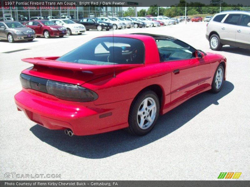 Bright Red / Dark Pewter 1997 Pontiac Firebird Trans Am Coupe