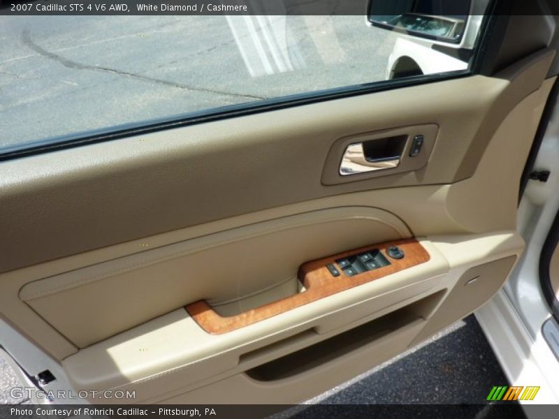 White Diamond / Cashmere 2007 Cadillac STS 4 V6 AWD