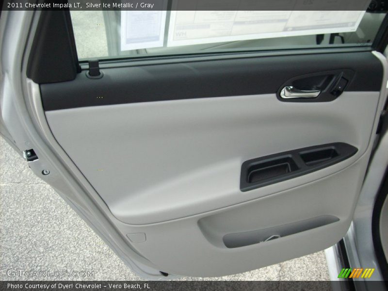 Silver Ice Metallic / Gray 2011 Chevrolet Impala LT