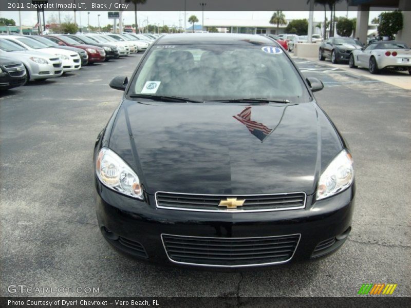 Black / Gray 2011 Chevrolet Impala LT