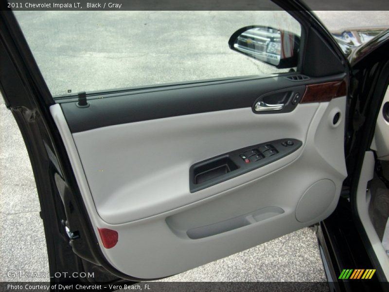 Black / Gray 2011 Chevrolet Impala LT