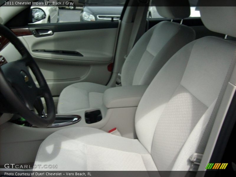 Black / Gray 2011 Chevrolet Impala LT