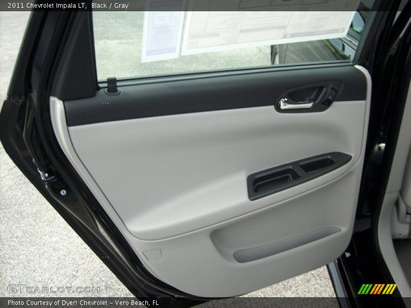 Black / Gray 2011 Chevrolet Impala LT