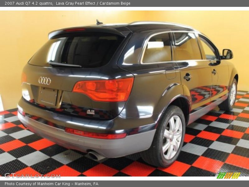 Lava Gray Pearl Effect / Cardamom Beige 2007 Audi Q7 4.2 quattro