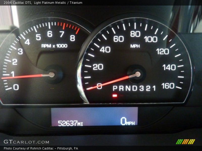 Light Platinum Metallic / Titanium 2006 Cadillac DTS