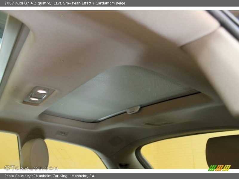 Lava Gray Pearl Effect / Cardamom Beige 2007 Audi Q7 4.2 quattro